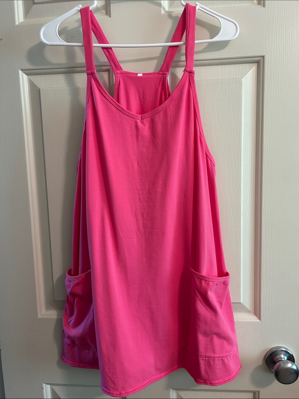 Amazon Pink Women's Mini Dress with Pockets